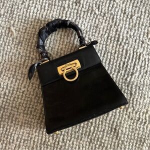 Ferragamo Ganici Lizard Lady Bag